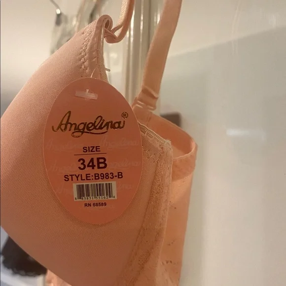 Bundle of 2 Angelina size 34B Bras New With Tags - Picture 5 of 8